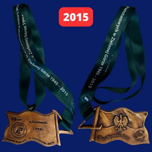 medal Bieg Niepodległości 2015