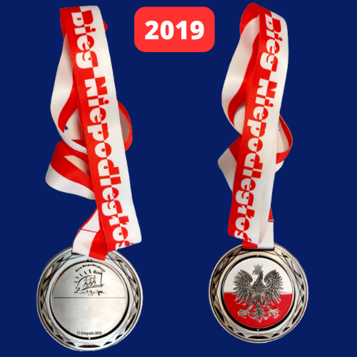 medal Bieg Niepodległości 2019