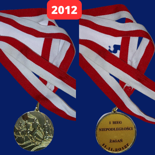 medal Bieg Niepodległości 2012