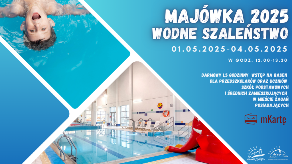 Plakat dotyczący Wodnego Szaleństwa