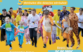 plakat dotyczący biegu