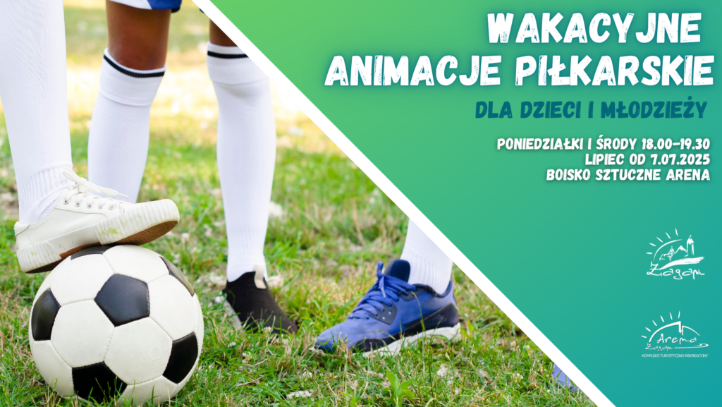PIŁKARSKIE ANIMACJE PLAKAT