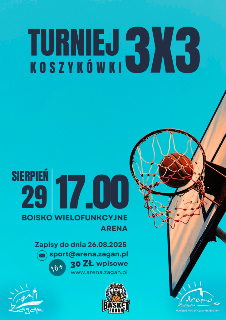 Plakat koszykówka