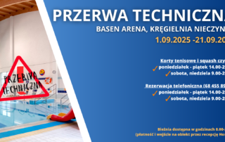 Informacje o przerwie technologicznej