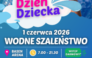 Plakat Dzień Dziecka Wodne Szaleństwo